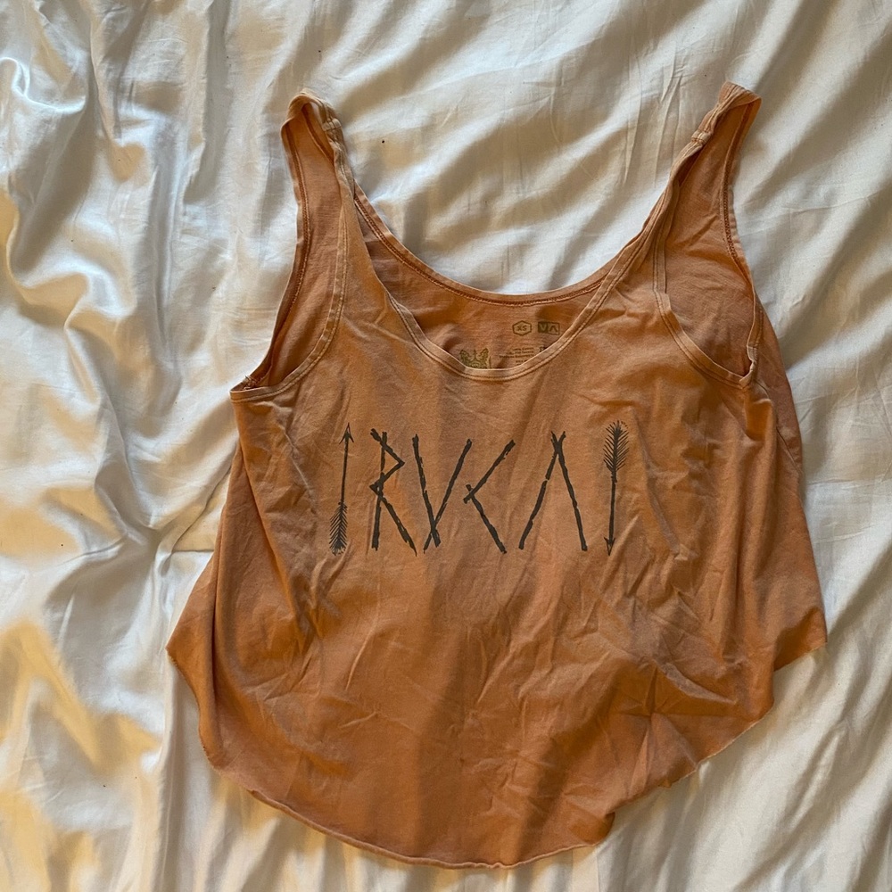 RVCA Orange Tank